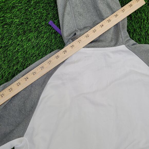 NIKE Therma-Fit Hoodie Large 21x26 Two-Tone Colorblock - Picture 5 of 16